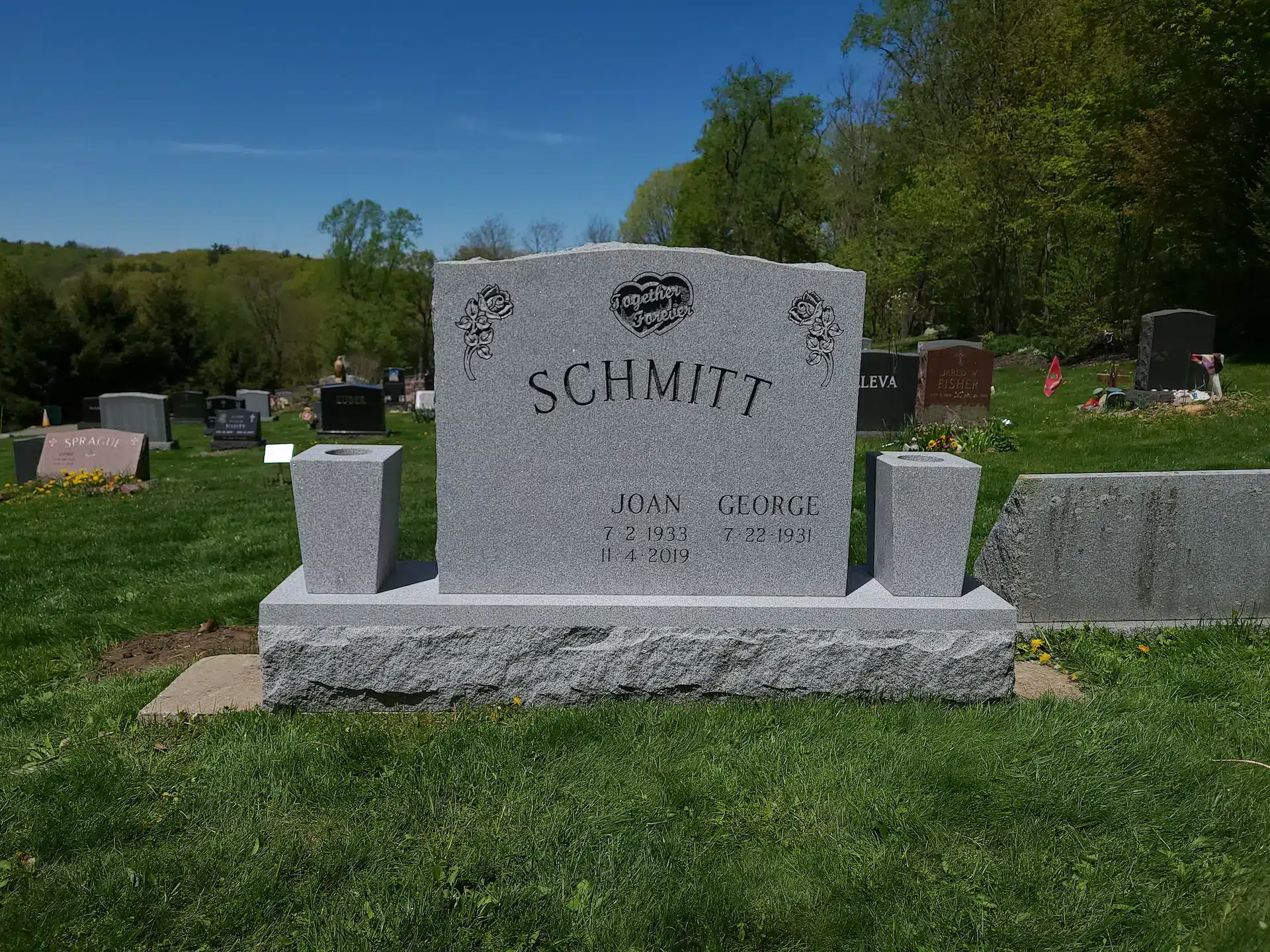 Granite Mausoleum Burial hand-carved by Mausoleum Burial Guide in NJ — image 1